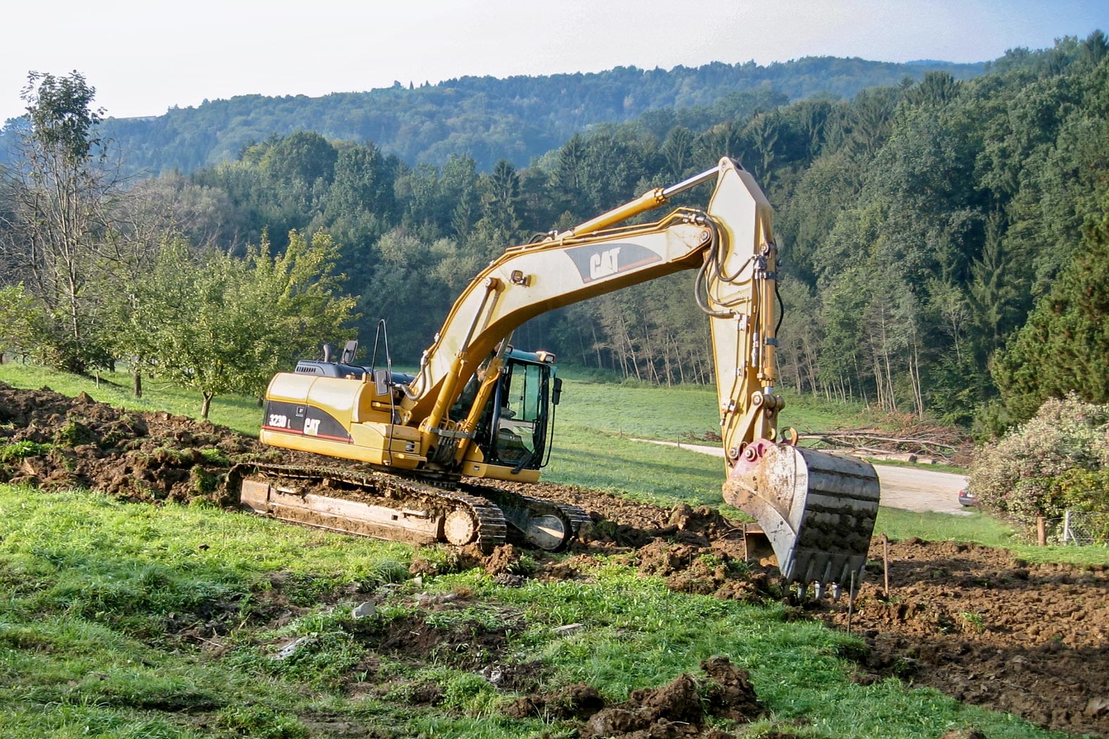 puchleitner-bau baufirma bauunternehmen baumeister feldbach muehldorf suedoststeiermark baggerarbeiten minibagger raupenbagger baggerlader